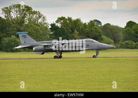 Sepecat Jaguar GR3A ES tassare RAF Cosford England Regno Unito Foto Stock