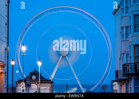 La ruota di Brighton, Brighton, Sussex, Regno Unito Foto Stock