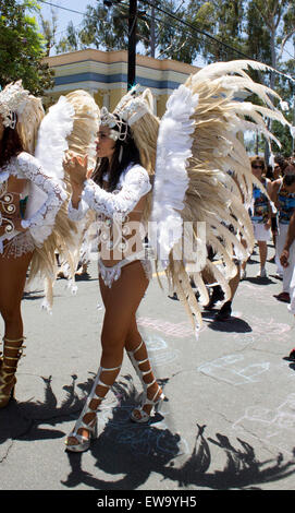 Summer Solstice Parade Foto Stock