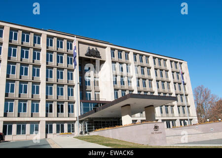 Commonwealth Tesoreria federale edificio per uffici a Canberra Australian Capital Territory, Australia Foto Stock