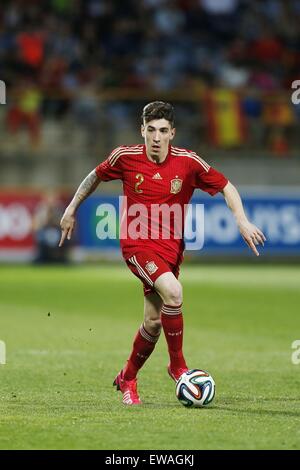 Leon, Spagna. 30 Mar, 2015. Hector Bellerin (ESP) Calcio/Calcetto : sotto 21 International amichevole tra Spagna 4-0 la Bielorussia a Estadio Municipal Reino de Leon a Leon, Spagna . © Mutsu Kawamori/AFLO/Alamy Live News Foto Stock