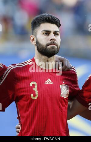 Leon, Spagna. 30 Mar, 2015. Ruben Duarte (ESP) Calcio/Calcetto : sotto 21 International amichevole tra Spagna 4-0 la Bielorussia a Estadio Municipal Reino de Leon a Leon, Spagna . © Mutsu Kawamori/AFLO/Alamy Live News Foto Stock