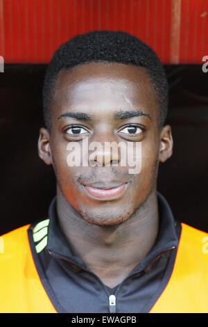 Leon, Spagna. 30 Mar, 2015. Inaki Williams (ESP) Calcio/Calcetto : sotto 21 International amichevole tra Spagna 4-0 la Bielorussia a Estadio Municipal Reino de Leon a Leon, Spagna . © Mutsu Kawamori/AFLO/Alamy Live News Foto Stock