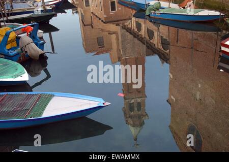 Chioggia, città della laguna sud di Venezia ( Italia ) Foto Stock