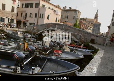 Chioggia, città della laguna sud di Venezia ( Italia ) Foto Stock