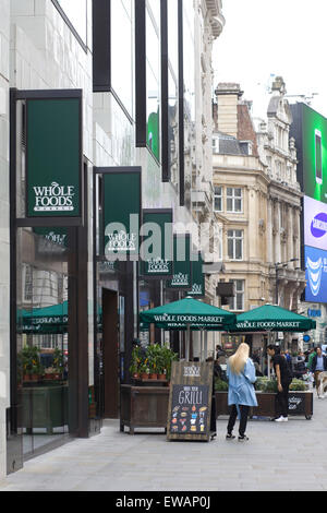 Whole Foods Market Piccadilly Circus Foto Stock