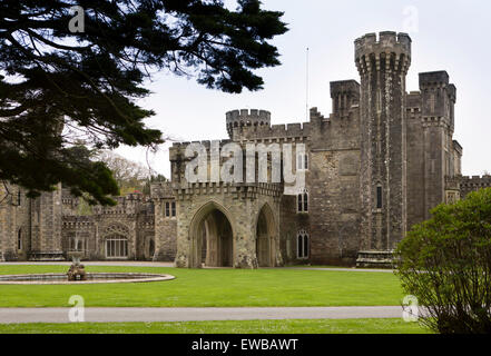 Irlanda, Co Wexford, Johnstown Castle, C xix secolo mansion progettato per la famiglia Grogan da Daniel Robertson Foto Stock