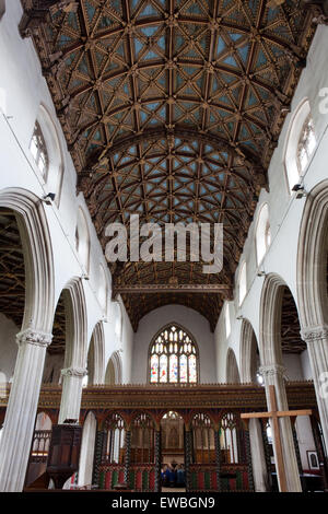 Cullompton, St Andrews Chiesa, Devon, Regno Unito. Date dal 1430, costruita nel 'perpendicolari' style Foto Stock