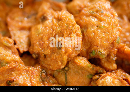 Pesce fritto patty Foto Stock