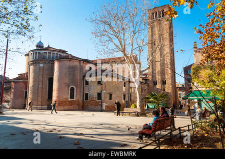 Chiesa di San Giacomo dall' Orio Venezia Venezia Italia Foto Stock