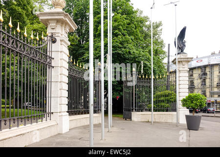 Parc Des Bastions Ginevra Foto Stock