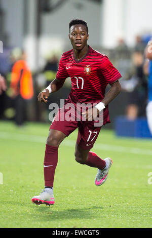 Uherske Hradiste, Repubblica Ceca. Il 21 giugno, 2015. Carlos Mane (POR) Calcio/Calcetto : UEFA sotto-21 al Campionato Europeo di Repubblica Ceca 2015 Gruppo B match tra Italia 0-0 Portogallo a Miroslava Valenty stadion di Uherske Hradiste, Repubblica Ceca . © Maurizio Borsari/AFLO/Alamy Live News Foto Stock