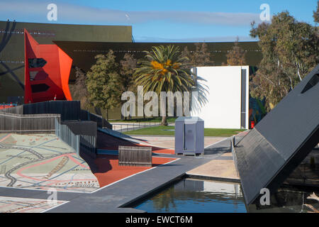 Il Museo Nazionale dell'Australia Australia preserva la storia sociale, esplorare questioni chiave, le persone e gli avvenimenti, Acton,Canberra Foto Stock