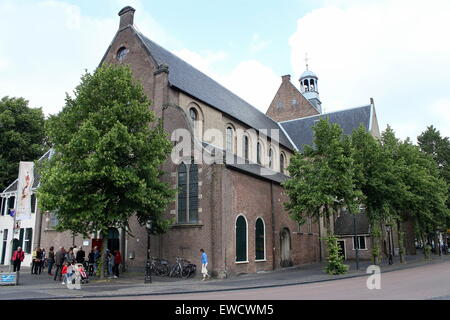 Xi secolo Janskerk storico (Chiesa di San Giovanni Evangelista) a Janskerkhof, Utrecht, Paesi Bassi Foto Stock