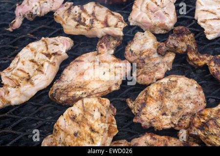 Barbecue di carne Foto Stock