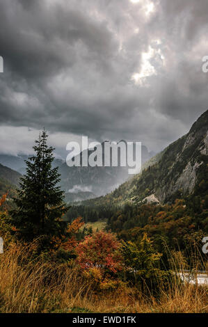 Soca valley. La Slovenia Foto Stock