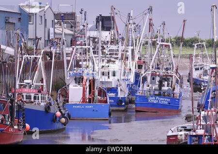 La flotta di Fisher King's Lynn Norfolk Foto Stock