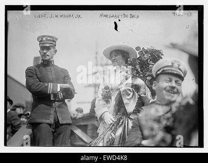 Lt JW Wilcox, Jr Margaret DeBaca Foto Stock