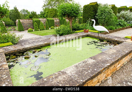 I giardini di Bourton House Bourton sulla collina Glousestershire England Regno Unito Foto Stock