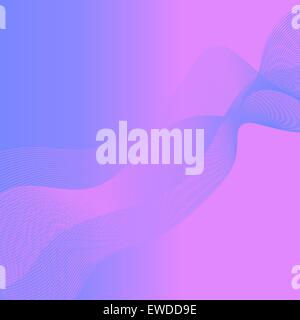 Abstract Onda Blu Illustrazione Vettoriale