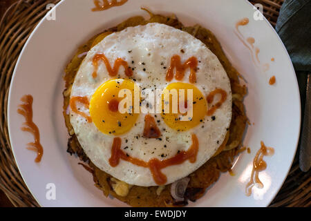 Roesti per la prima colazione Foto Stock