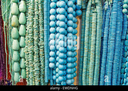 Bellissima foto di negozi di souvenir nel quartiere arabo . Foto Stock