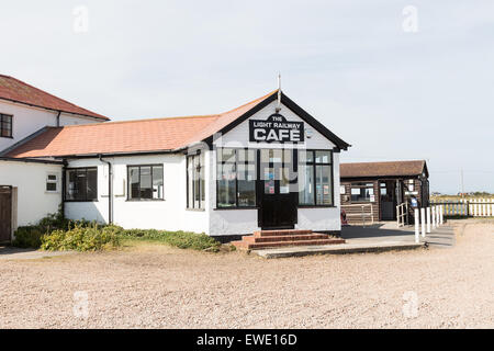 Dungeness cafe, Kent, Inghilterra Foto Stock