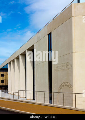 Gli edifici del campus presso Luniversita di Loughborough una ricerca pubblica Università di East Midlands LEICESTERSHIRE REGNO UNITO Inghilterra Foto Stock