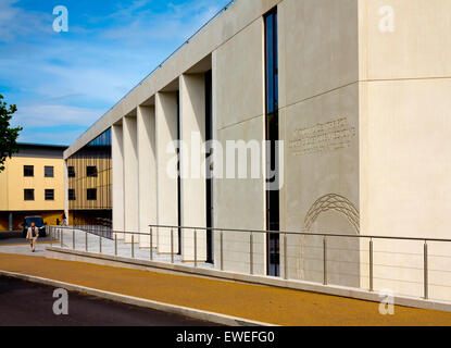 Gli edifici del campus presso Luniversita di Loughborough una ricerca pubblica Università di East Midlands LEICESTERSHIRE REGNO UNITO Inghilterra Foto Stock