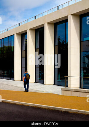 Gli edifici del campus presso Luniversita di Loughborough una ricerca pubblica Università di East Midlands LEICESTERSHIRE REGNO UNITO Inghilterra Foto Stock