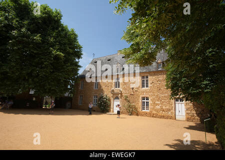 Les Jardins du Manoir d'Eyrignac Dordogne Francia Foto Stock