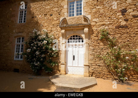 Les Jardins du Manoir d'Eyrignac Dordogne Francia Foto Stock