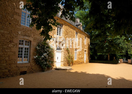 Les Jardins du Manoir d'Eyrignac Dordogne Francia Foto Stock