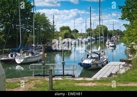 Lydney Harbour Gloucestershire England Regno Unito Foto Stock