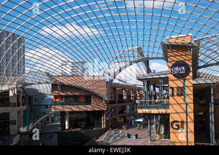 Il centro di Bristol Cabot Circus Shopping Mall Foto Stock