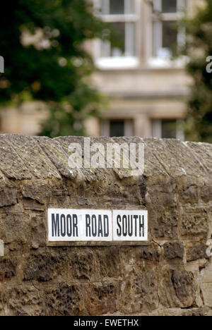 Moor Road South, Southampton, Newcastle upon Tyne Foto Stock