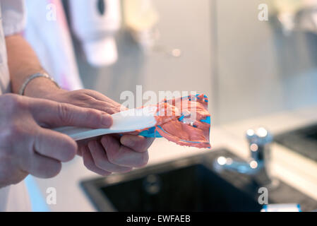 Consultazione ENT Foto Stock