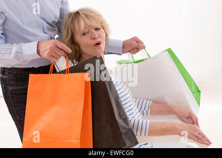 COMMERCIALE SENIOR Foto Stock