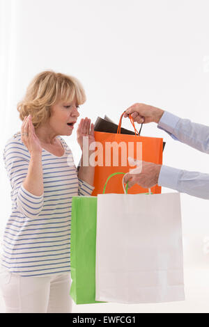 COMMERCIALE SENIOR Foto Stock