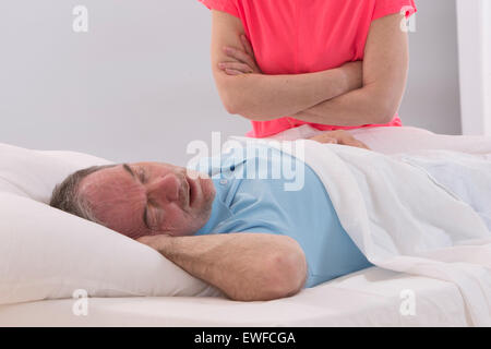 RUSSARE SENIOR Foto Stock