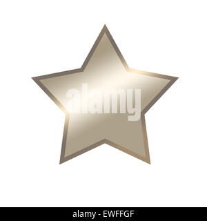 Golden Star flat Foto Stock