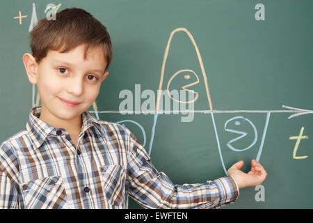 Divertente di educazione fisica del concetto Foto Stock