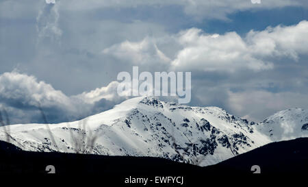 La gamma della montagna vicino Alderwood , Colorado, USA, America del Nord Foto Stock