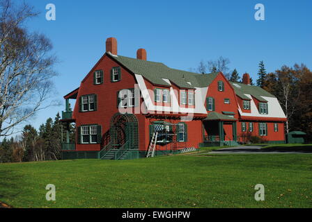 Roosevelt cottage estivi Campobello Island New Brunswick Canada nota per il redattore: Foto Stock