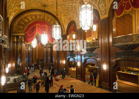 Kings Theatre tour Brooklyn New York City Foto Stock