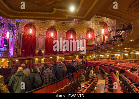 Kings Theatre tour in Brooklyn New York City Foto Stock