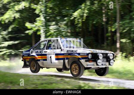 Goodwood, West Sussex, Regno Unito. Il 26 giugno, 2015. Goodwood Festival of Speed Rally, Goodwood, REGNO UNITO, 26 Giugno 2015: Credito Rally-Pics.com/Alamy Live News Foto Stock