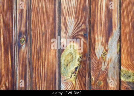 Tavole di legno disposte verticalmente adatto per lo sfondo Foto Stock