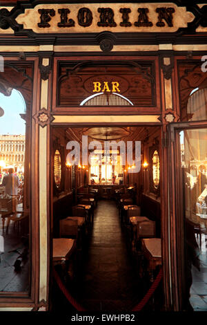 Venezia - Piazza San Marco - Caffè Florian Foto Stock
