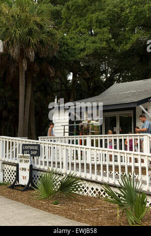 Faro Regali caccia Island State Park South Carolina, Stati Uniti d'America. Foto Stock